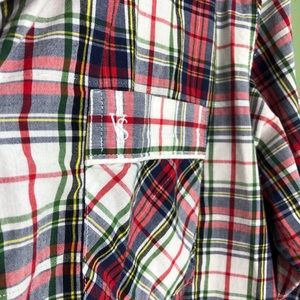 Victoria's Secret Intimates & Sleepwear - Victoria’s Secret Red and Blue Plaid Sleep Shirt Victoria's Secret Intimates & Sleepwear - Victoria’s Secret Red and Blue Plaid Sleep Shirt
